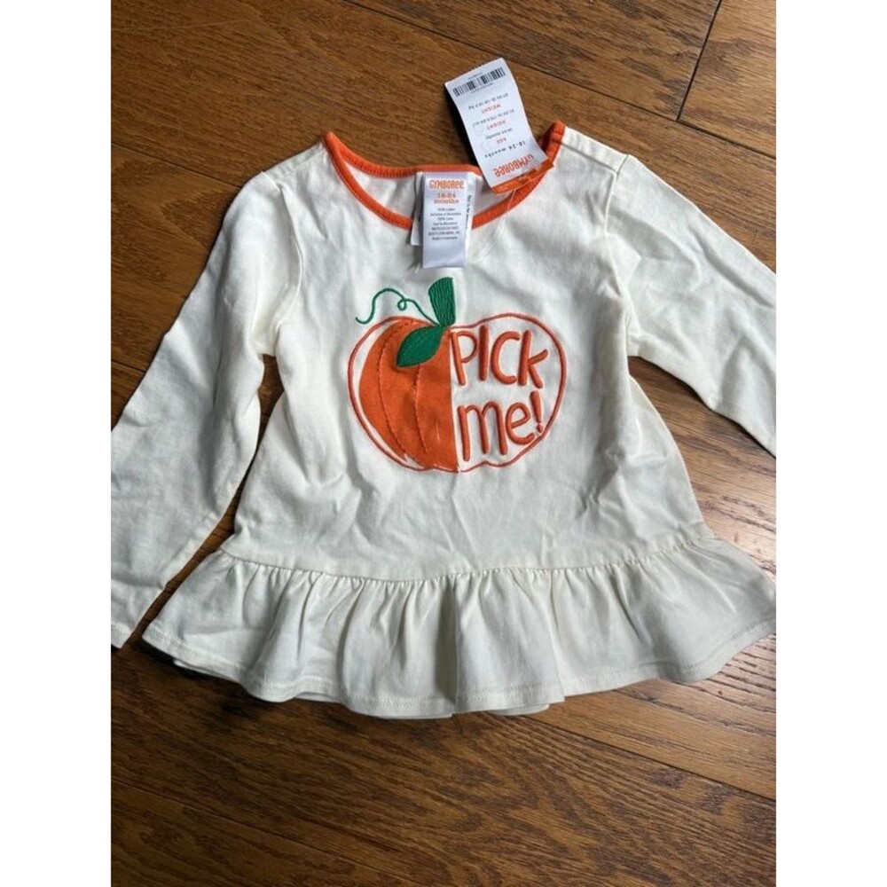 Gymboree Pumpkin Top New